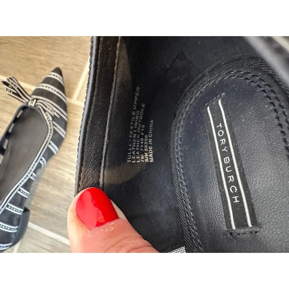 Tory Burch provides material flat
